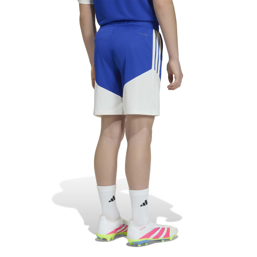 Short entraînement junior Juventus bleu blanc