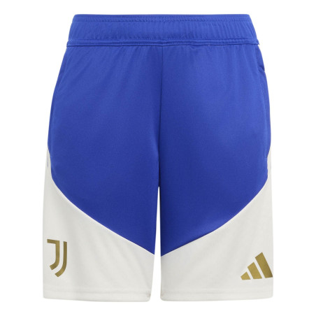 Short entraînement junior Juventus bleu blanc
