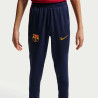 Pantalon survêtement junior FC Barcelone Strike bleu rouge