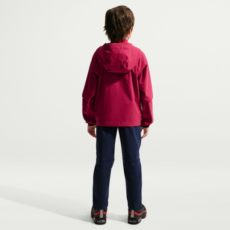 Veste survêtement junior FC Barcelone Tech Woven rouge