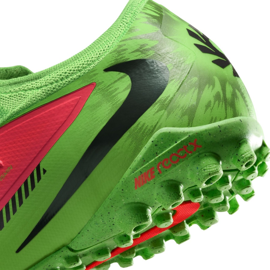 Nike Phantom 6 Haaland Pro Turf vert rouge