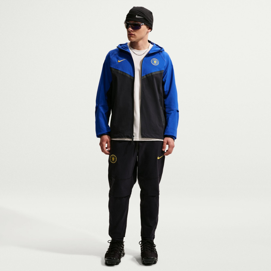 Veste survêtement Chelsea Tech Woven noir bleu