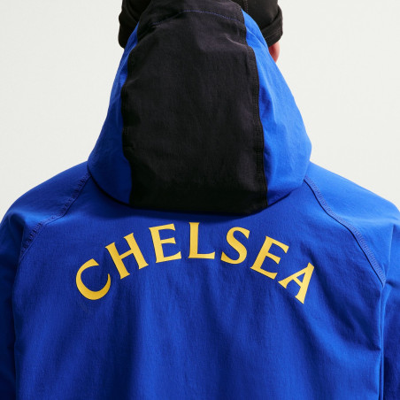 Veste survêtement Chelsea Tech Woven noir bleu