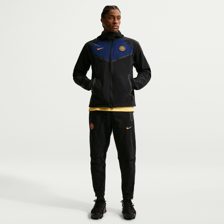 Coupe vent Inter Milan noir bleu