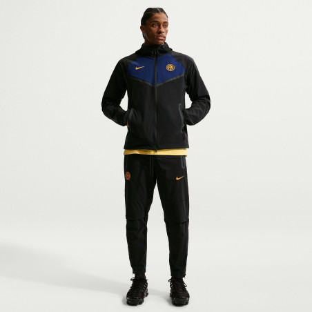 Coupe vent Inter Milan noir bleu