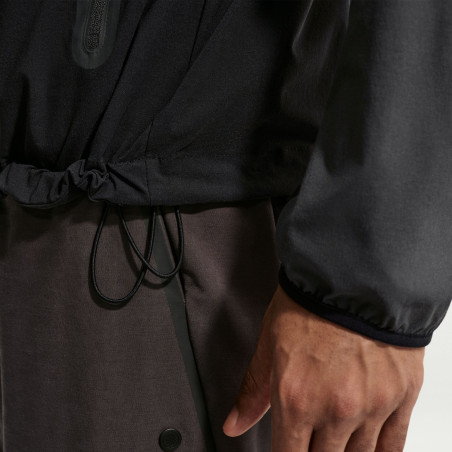 Veste survêtement PSG Tech Woven noir gris