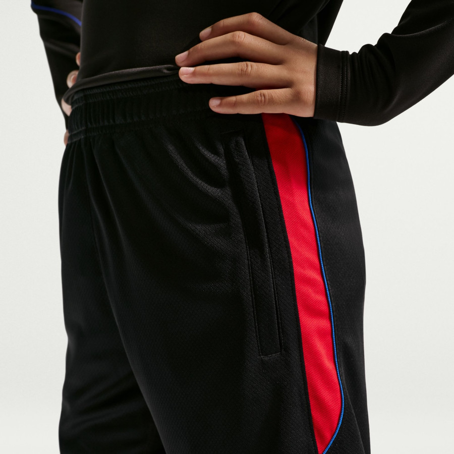 Short entraînement junior PSG Strike noir rouge