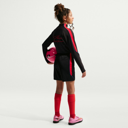 Short entraînement junior PSG Strike noir rouge