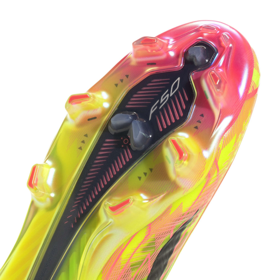 adidas F50 Hyperfast Elite FG jaune rouge