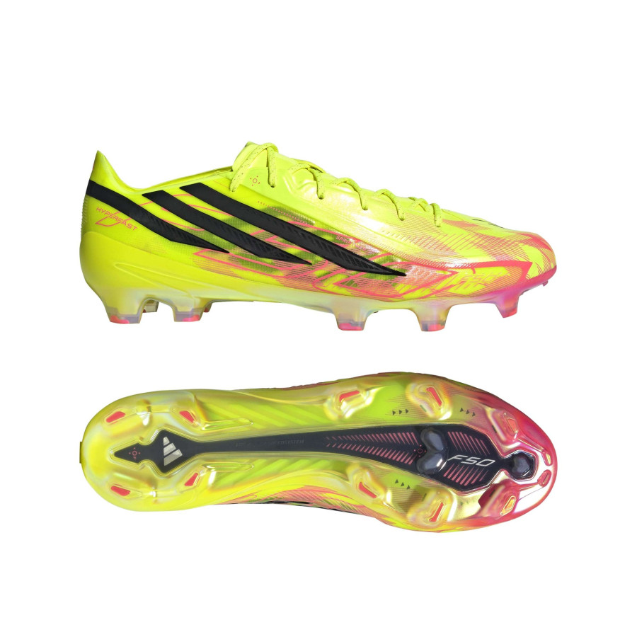 adidas F50 Hyperfast Elite FG jaune rouge