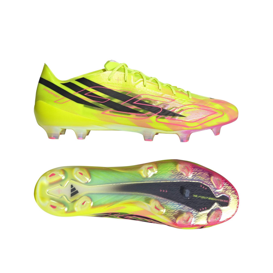 adidas F50 Hyperfast Evo FG jaune rouge