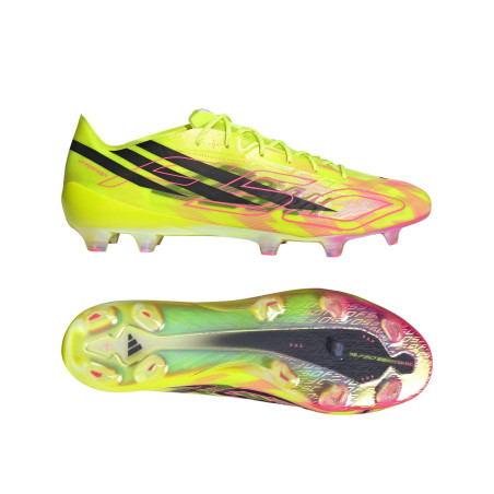 adidas F50 Hyperfast Evo FG jaune rouge