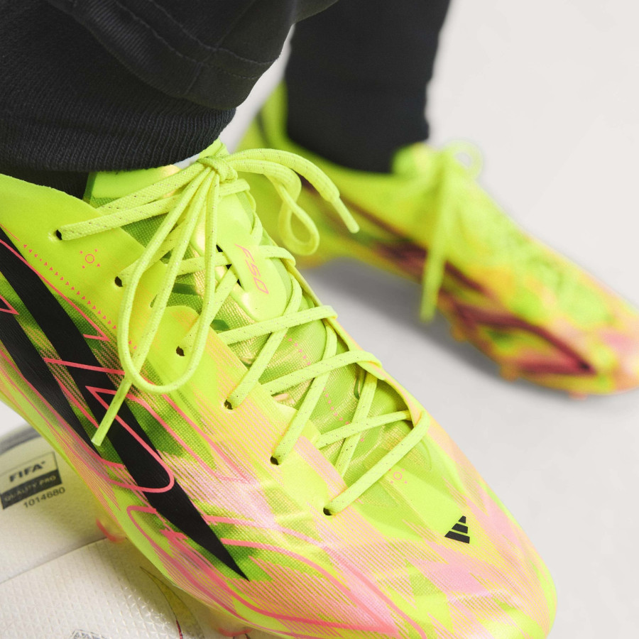 adidas F50 Hyperfast Evo FG jaune rouge