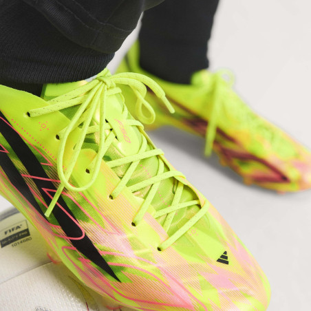 adidas F50 Hyperfast Evo FG jaune rouge