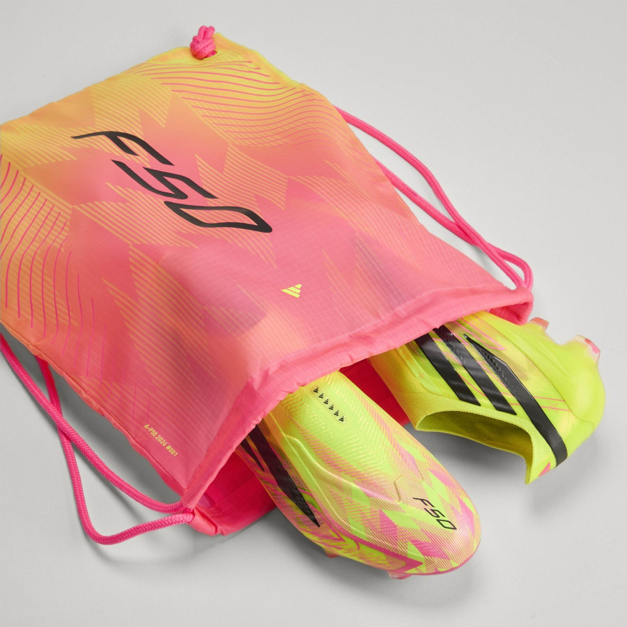 adidas F50 Hyperfast Elite LaceLess FG jaune rouge