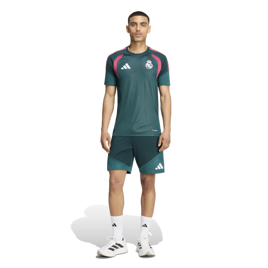 Short entraînement Real Madrid vert rose