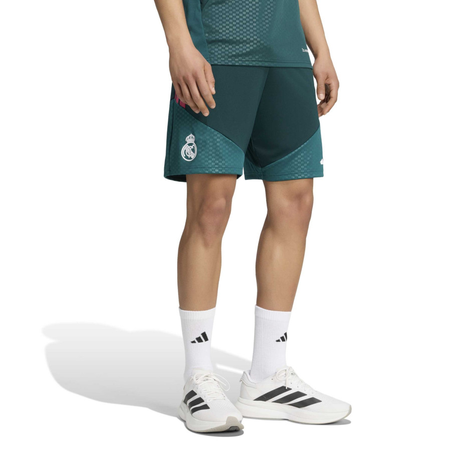 Short entraînement Real Madrid vert rose