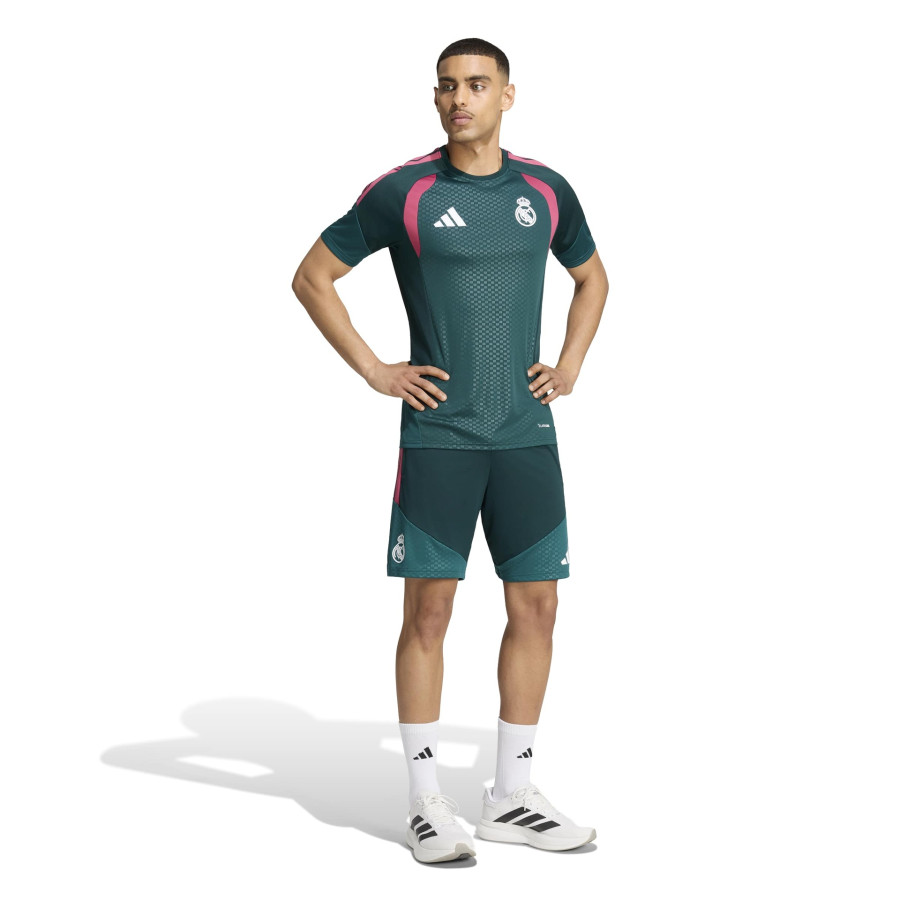 Short entraînement Real Madrid vert rose