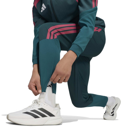 Pantalon survêtement Real Madrid woven vert rose