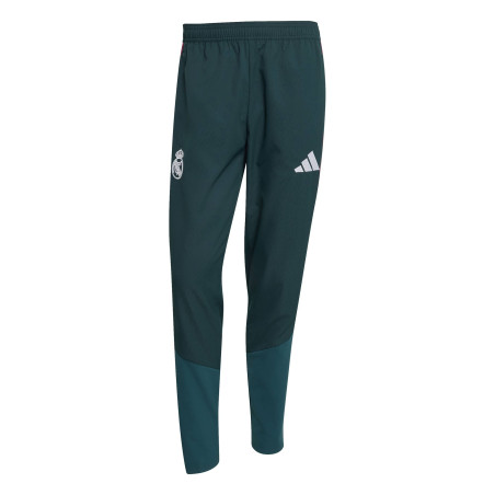 Pantalon survêtement Real Madrid woven vert rose