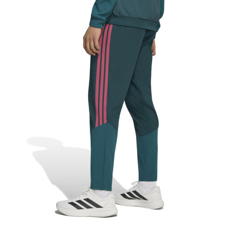 Pantalon survêtement Real Madrid woven vert rose