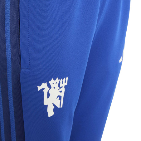 Pantalon survêtement junior Manchester United bleu