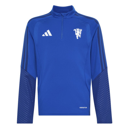 Sweat zippé junior Manchester United bleu