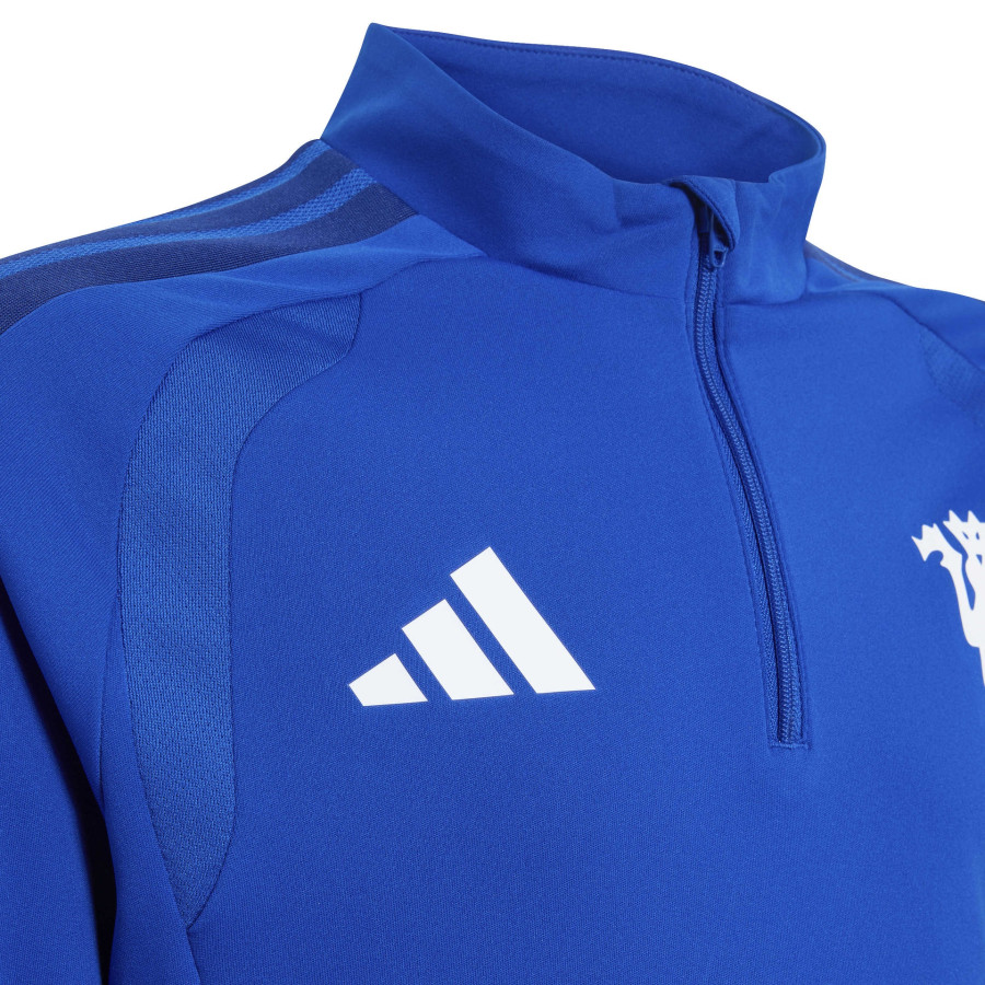 Sweat zippé junior Manchester United bleu