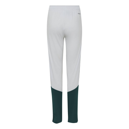 Pantalon survêtement junior Real Madrid blanc vert
