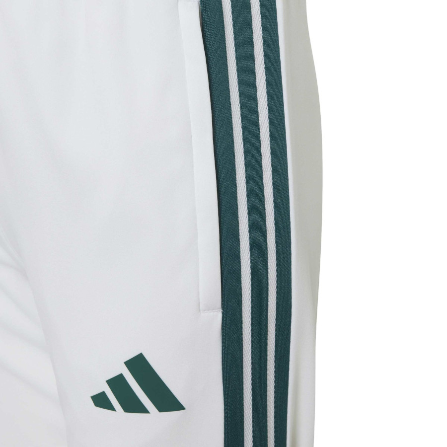 Pantalon survêtement junior Real Madrid blanc vert