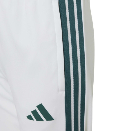 Pantalon survêtement junior Real Madrid blanc vert