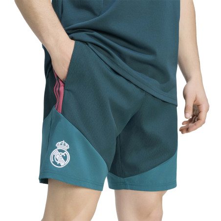 Short entraînement Real Madrid woven vert rose