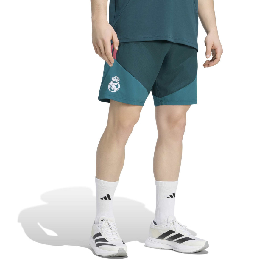Short entraînement Real Madrid woven vert rose