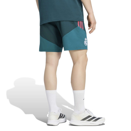 Short entraînement Real Madrid woven vert rose