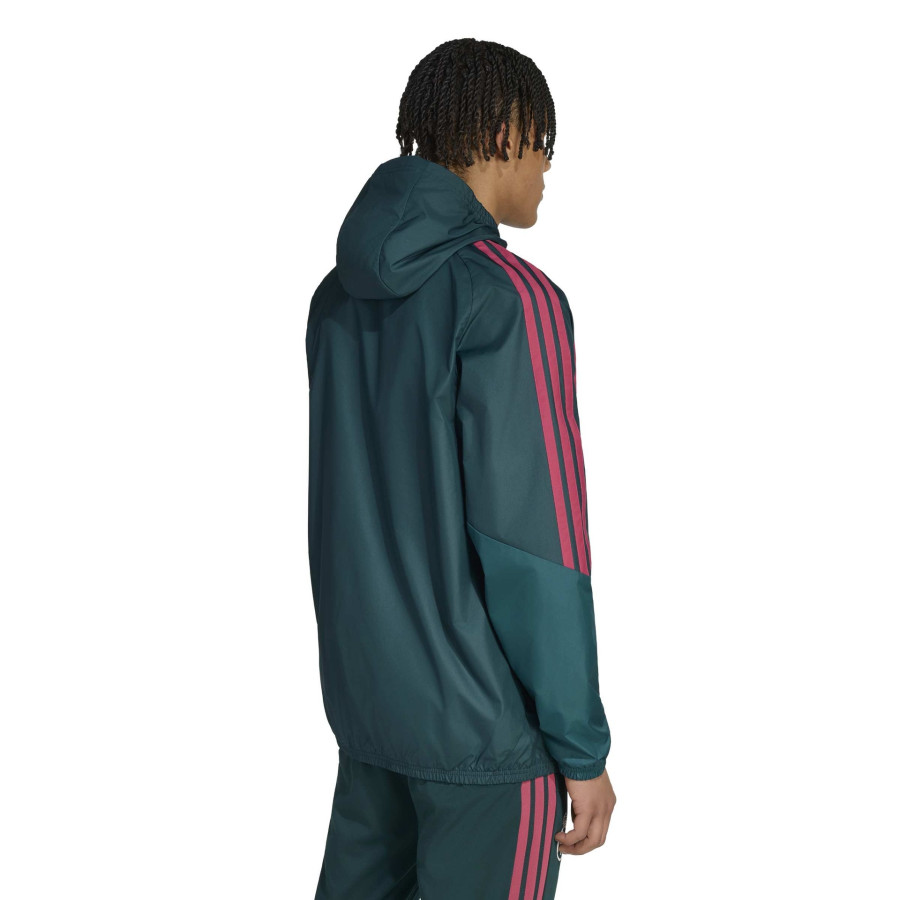 Veste imperméable Real Madrid vert rose