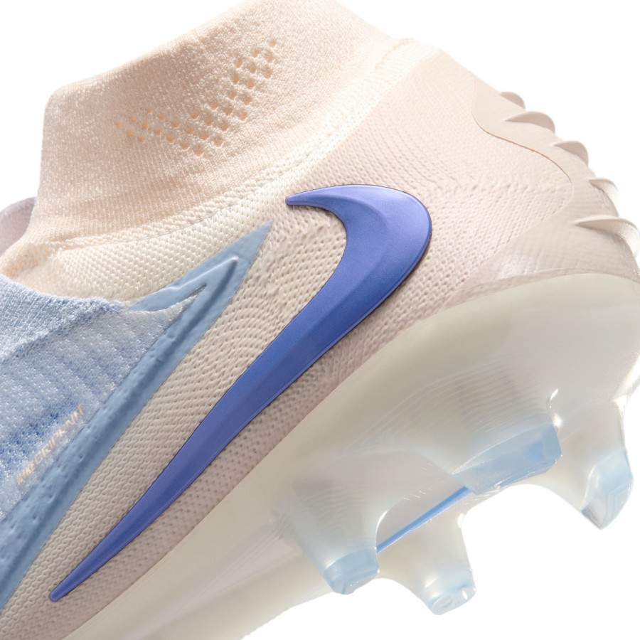 Nike Phantom 6 montante Elite FG bleu rose