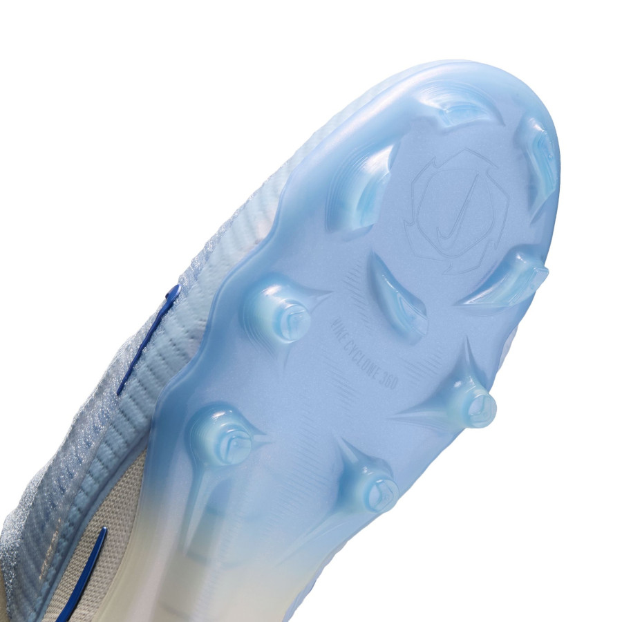 Nike Phantom 6 montante Elite FG bleu rose