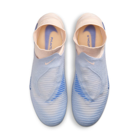 Nike Phantom 6 montante Elite FG bleu rose
