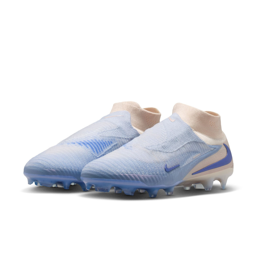 Nike Phantom 6 montante Elite FG bleu rose