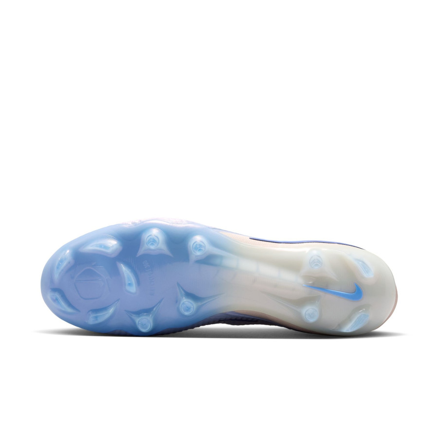 Nike Phantom 6 montante Elite FG bleu rose