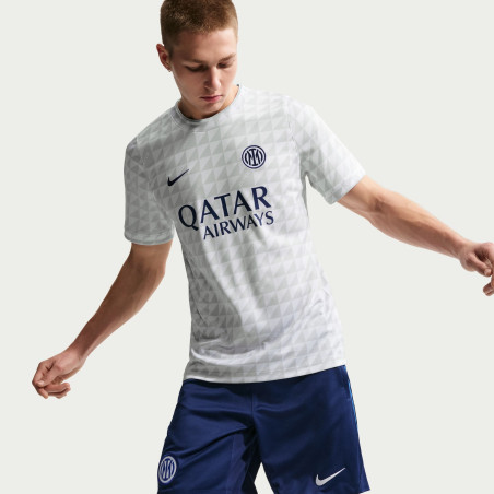 Maillot avant match Inter Milan blanc