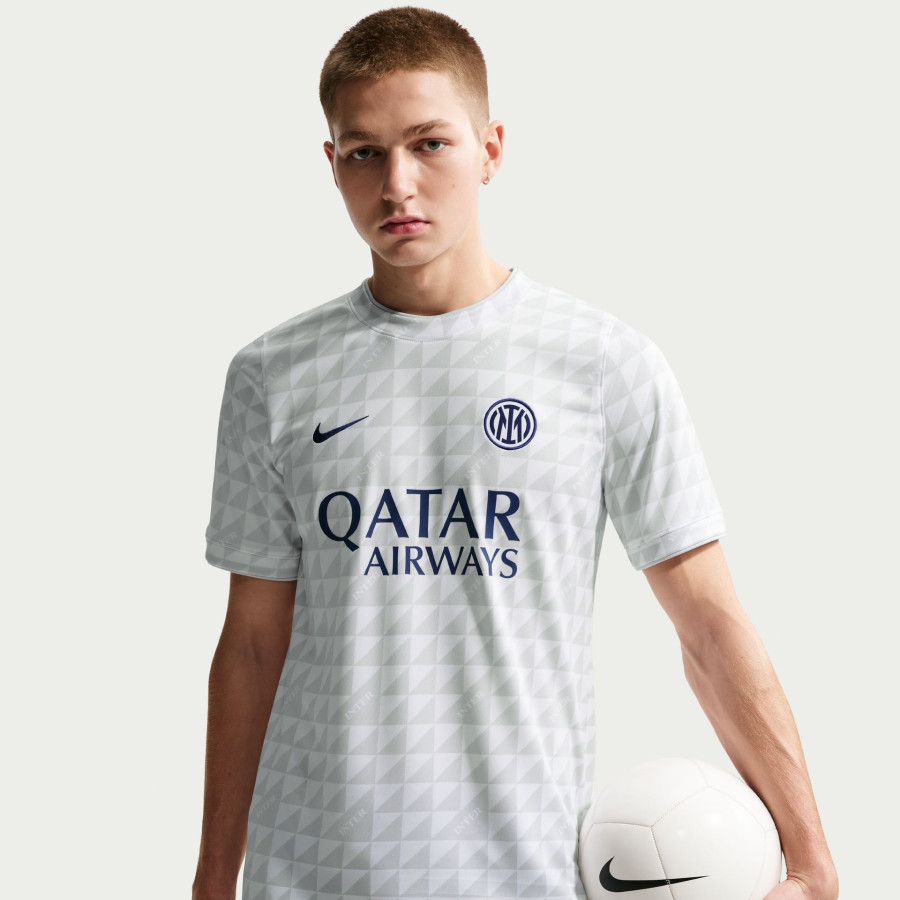 Maillot avant match Inter Milan blanc