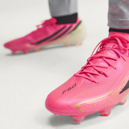 adidas F50 Hyperfast Elite FG rose noir