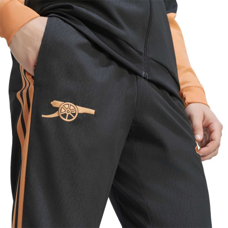 Pantalon survêtement Arsenal Woven noir orange