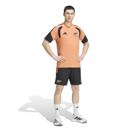Short entraînement Arsenal woven noir orange