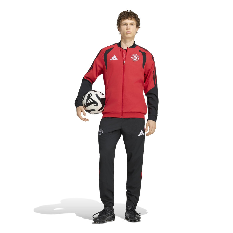 Pantalon survêtement Manchester United woven noir rouge