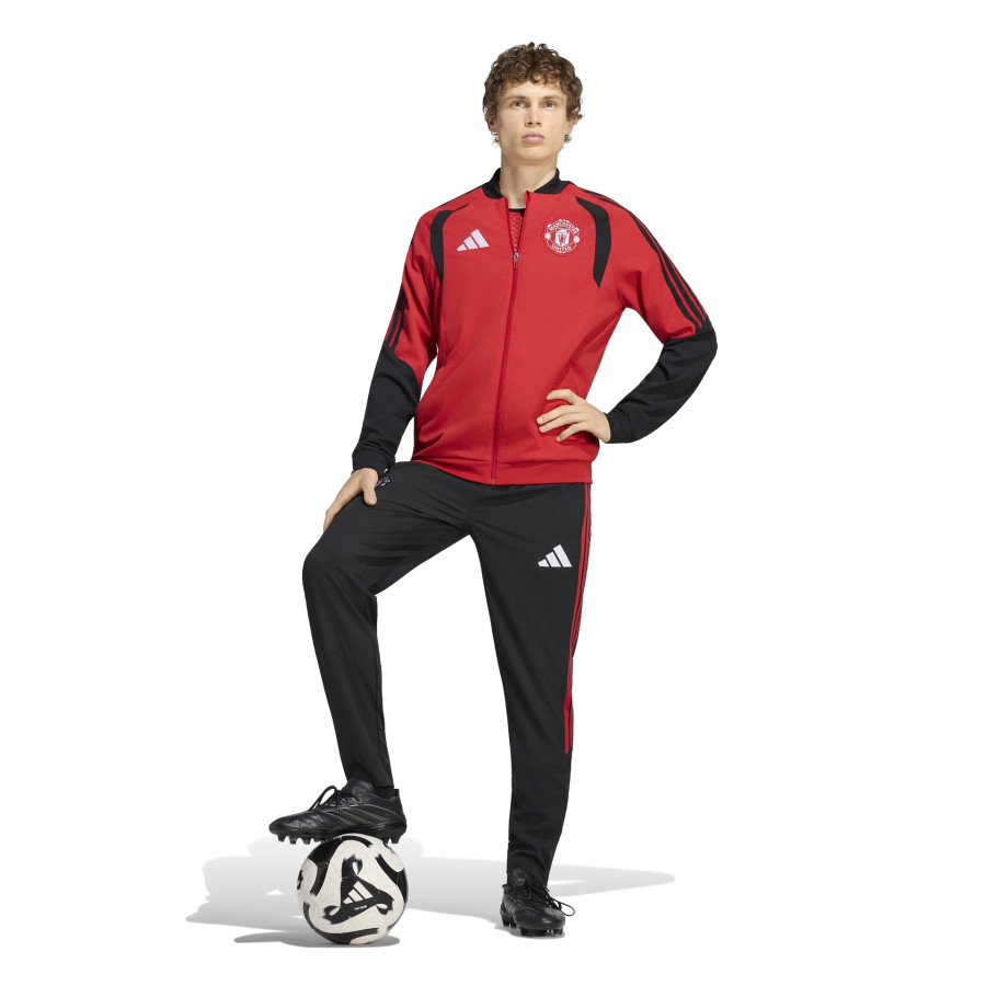 Pantalon survêtement Manchester United woven noir rouge