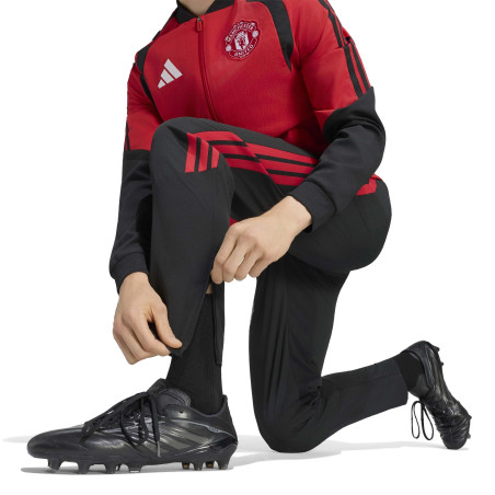 Pantalon survêtement Manchester United woven noir rouge
