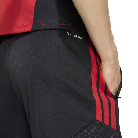 Short entraînement Manchester United noir rouge