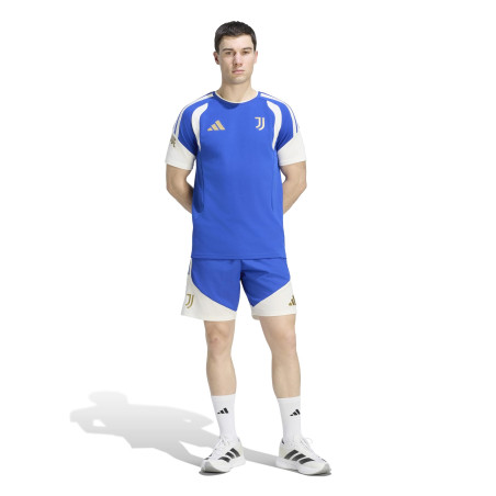 Short entraînement Juventus woven bleu blanc